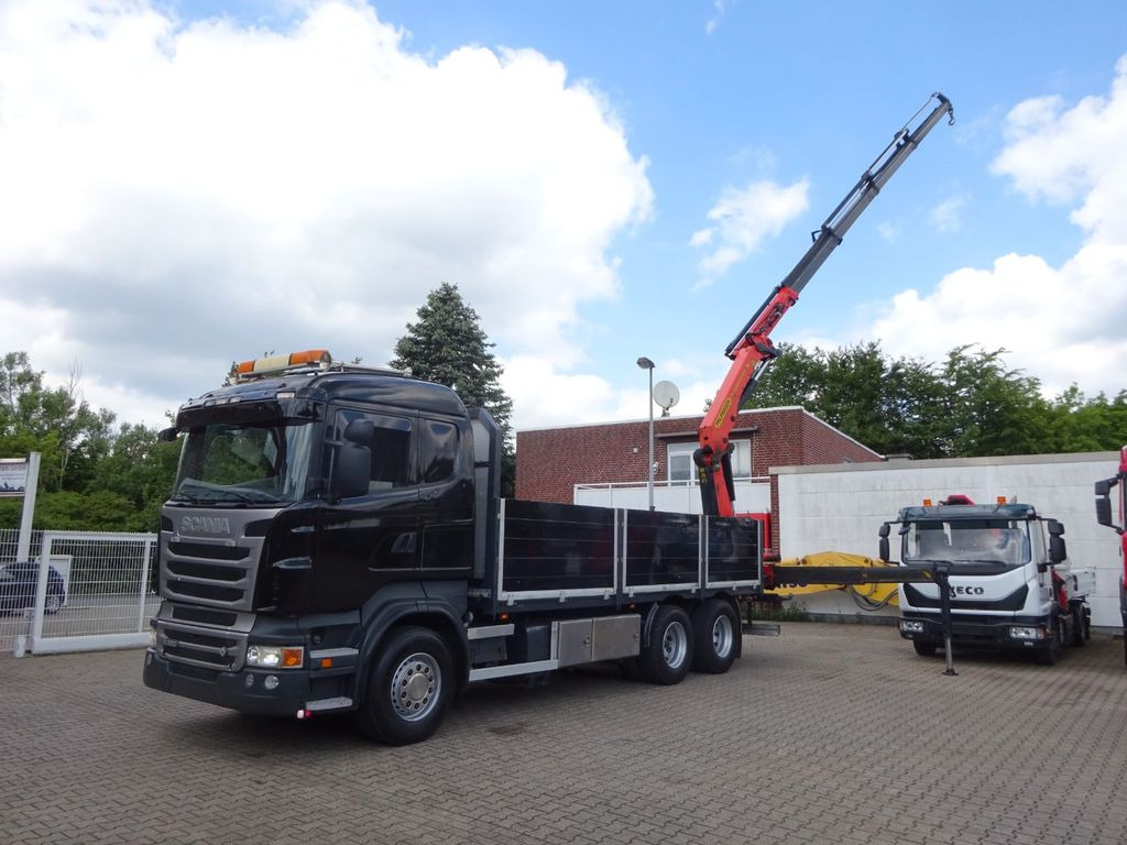 Камион со кран, Камион со платформа Scania R620 V8 Pritsche +  PALFINGER  22002EH Kran Scania R620 V8 Pritsche +  PALFINGER  22002EH Kran: слика 6