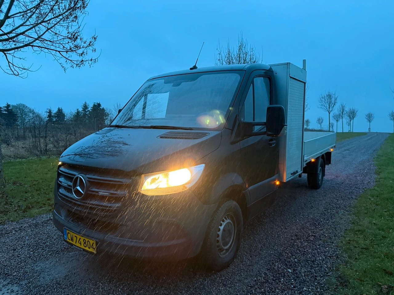 Mercedes-Benz Sprinter III Pritsche 316 CDI - Камион со кабинска шасија: слика 1 Mercedes-Benz Sprinter III Pritsche 316 CDI - Камион со кабинска шасија: слика 1