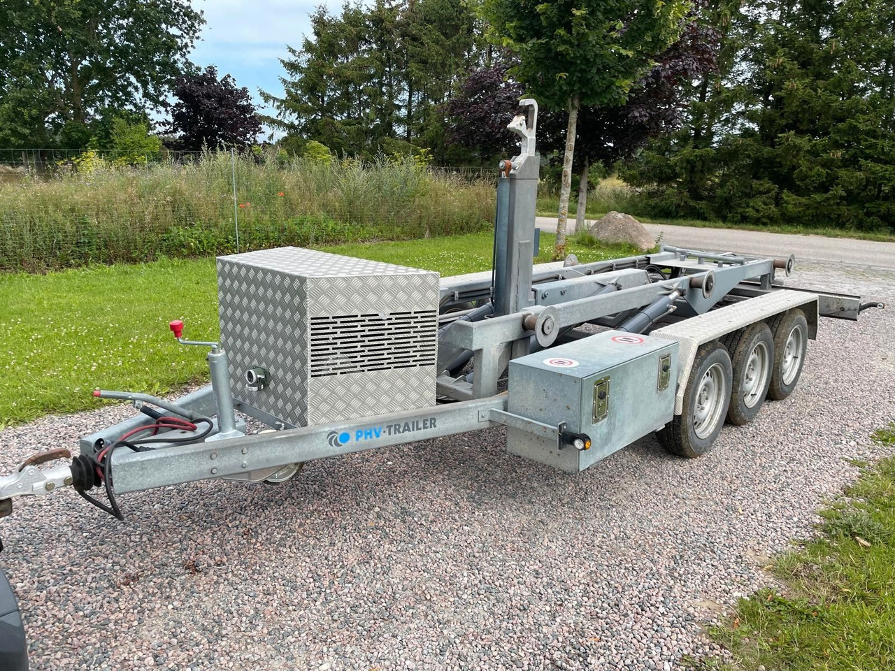 PHV hooklift trailer, EC FLEX PH1532, 3 axles - Роло/ Подизач приколка: слика 1 PHV hooklift trailer, EC FLEX PH1532, 3 axles - Роло/ Подизач приколка: слика 1