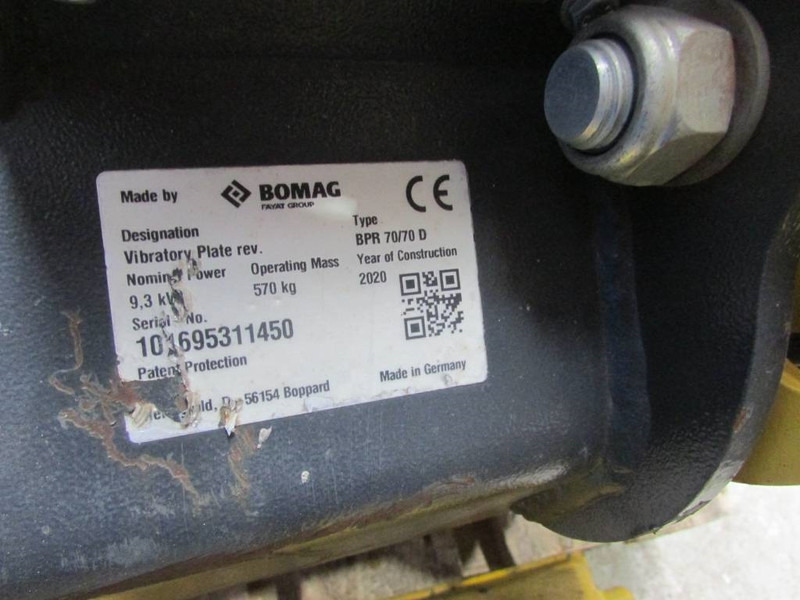 Bomag BPR 70/70 D Rüttelplatte 7.500 EUR - Вибрациска плоча: слика 4 Bomag BPR 70/70 D Rüttelplatte 7.500 EUR - Вибрациска плоча: слика 4