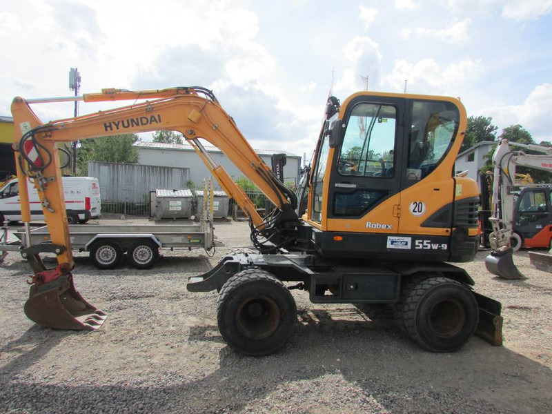 Hyundai Robex 55 W-9 Mobilbagger 31.000 EUR - Багер на тркала: слика 1 Hyundai Robex 55 W-9 Mobilbagger 31.000 EUR - Багер на тркала: слика 1