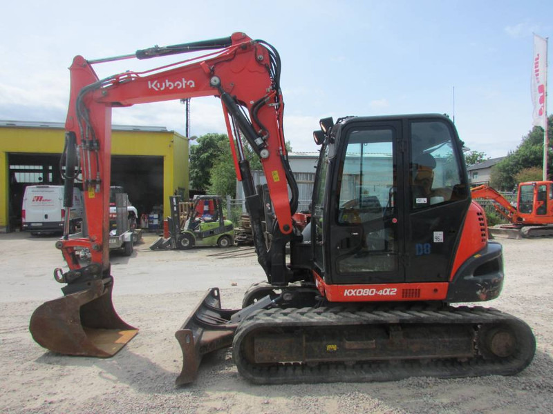 Kubota KX 080-4 alpha 2 Minibagger 47.500 EUR / AC Klima - Мини багер: слика 1 Kubota KX 080-4 alpha 2 Minibagger 47.500 EUR / AC Klima - Мини багер: слика 1