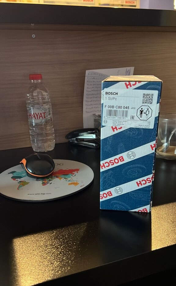 Reglatör Bosch 2010-2023 F00BC80045 Bosch 2008-2012 - Систем за гориво за Автобус: слика 1 Reglatör Bosch 2010-2023 F00BC80045 Bosch 2008-2012 - Систем за гориво за Автобус: слика 1