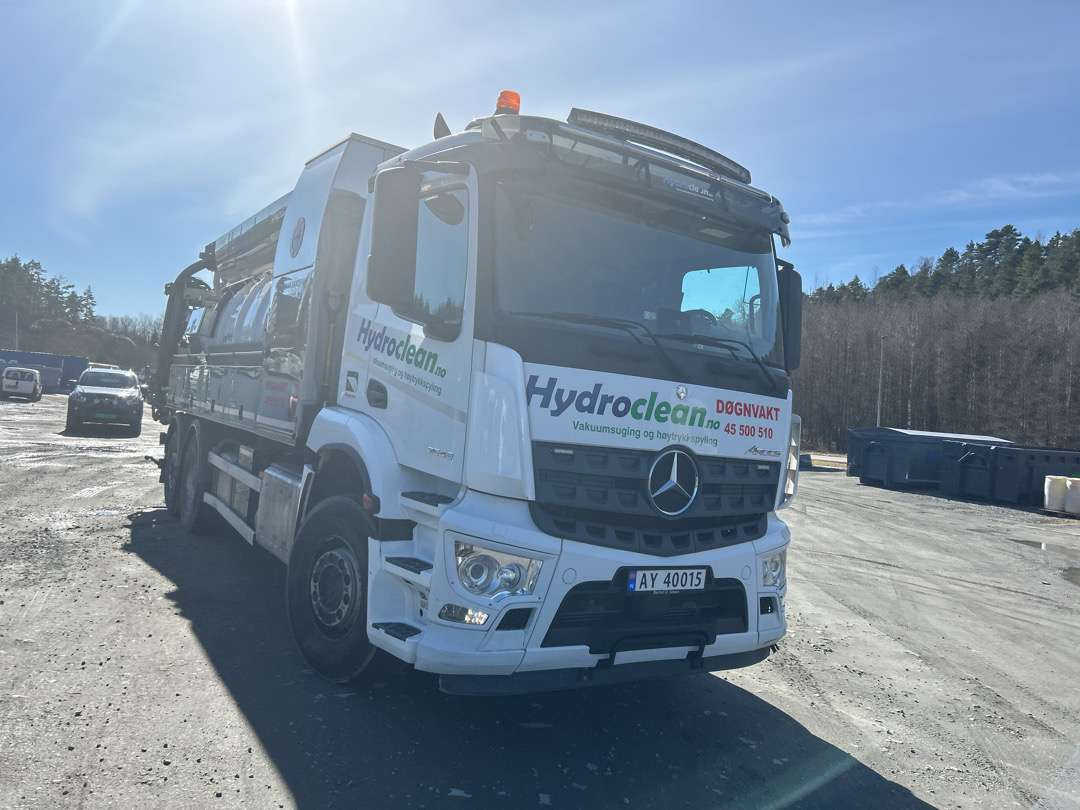 2019 Kombibil MERCEDES-BENZ AROCS 2543 KDIR EU-godkjent Euroklasse 6T - Вакуумски камион: слика 2 2019 Kombibil MERCEDES-BENZ AROCS 2543 KDIR EU-godkjent Euroklasse 6T - Вакуумски камион: слика 2