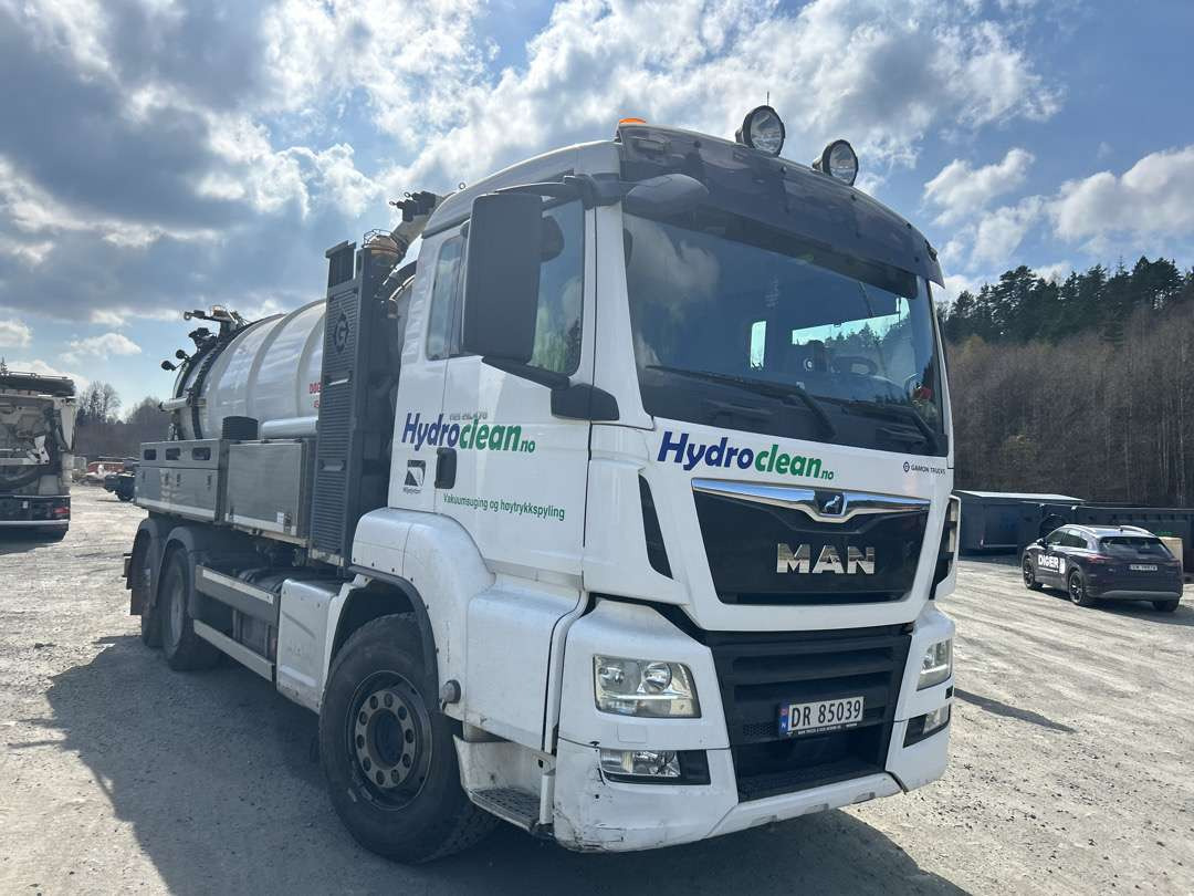 2020 Kombibil MAN TGS 26..470 Gamon Trucks KDIR EU-godkjent Euroklasse 6T - Вакуумски камион: слика 2 2020 Kombibil MAN TGS 26..470 Gamon Trucks KDIR EU-godkjent Euroklasse 6T - Вакуумски камион: слика 2