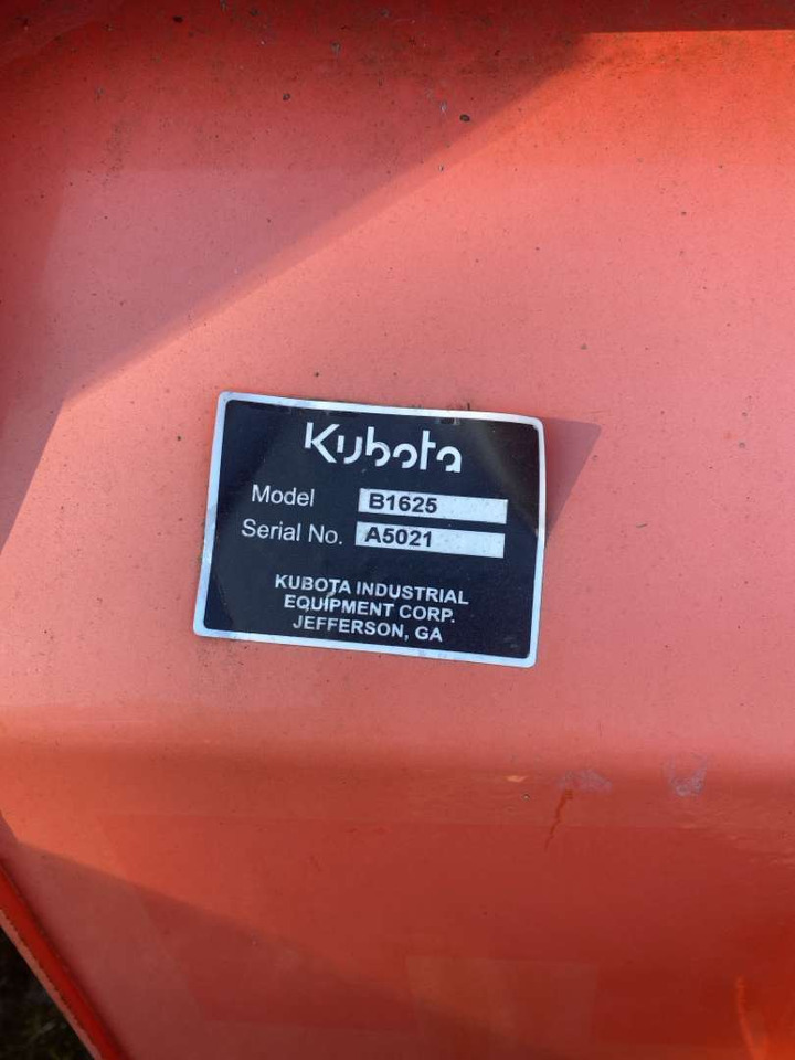 Kubota B1625 skuffe - Додаток: слика 5 Kubota B1625 skuffe - Додаток: слика 5