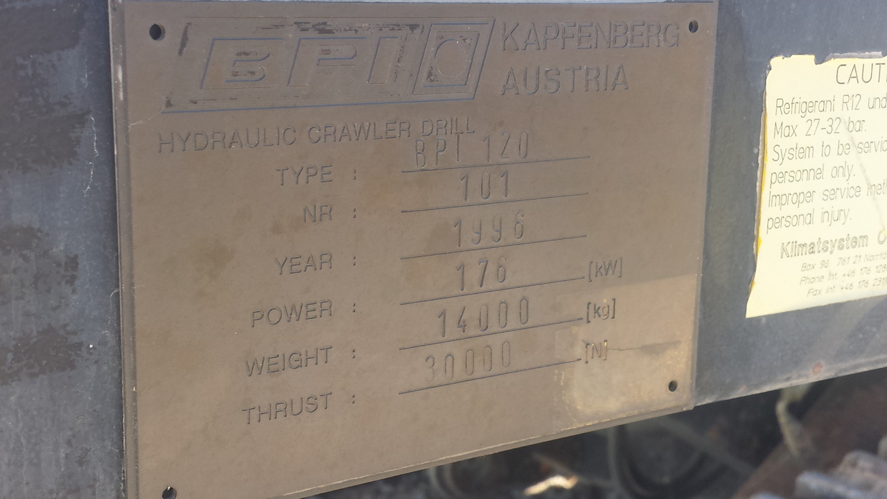 Машина за бушење BÖHLER BPI 120: слика 27