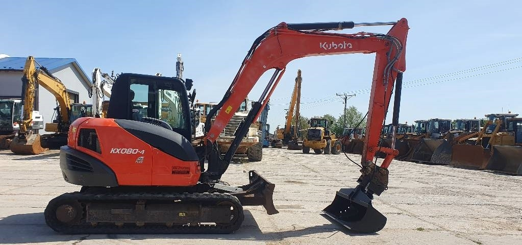Kubota KX 080-4 - Мини багер: слика 5 Kubota KX 080-4 - Мини багер: слика 5