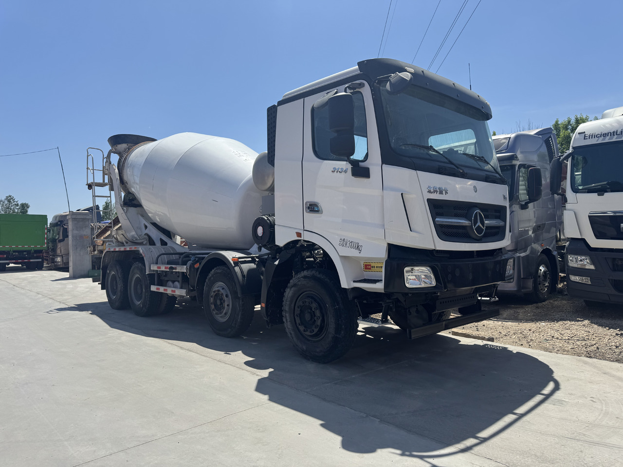 BEIFANG MERCEDES-BENZ - Камион миксер за бетон: слика 1 BEIFANG MERCEDES-BENZ - Камион миксер за бетон: слика 1