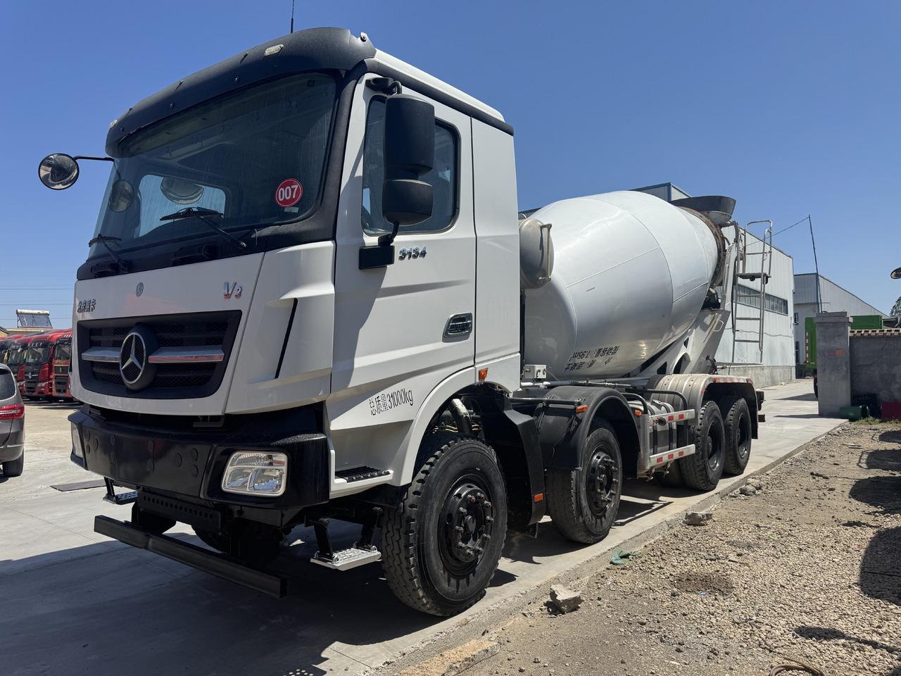 BEIFANG MERCEDES-BENZ - Камион миксер за бетон: слика 4 BEIFANG MERCEDES-BENZ - Камион миксер за бетон: слика 4