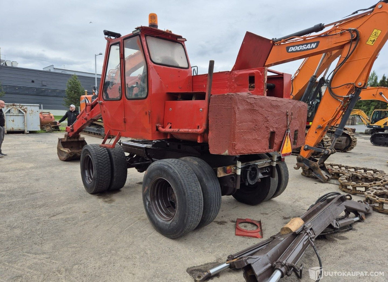 Atlas AB1202 kaivinkone *ALV-vähennyskelpoinen* WTK, Lempäälä - Багер на тркала: слика 3 Atlas AB1202 kaivinkone *ALV-vähennyskelpoinen* WTK, Lempäälä - Багер на тркала: слика 3
