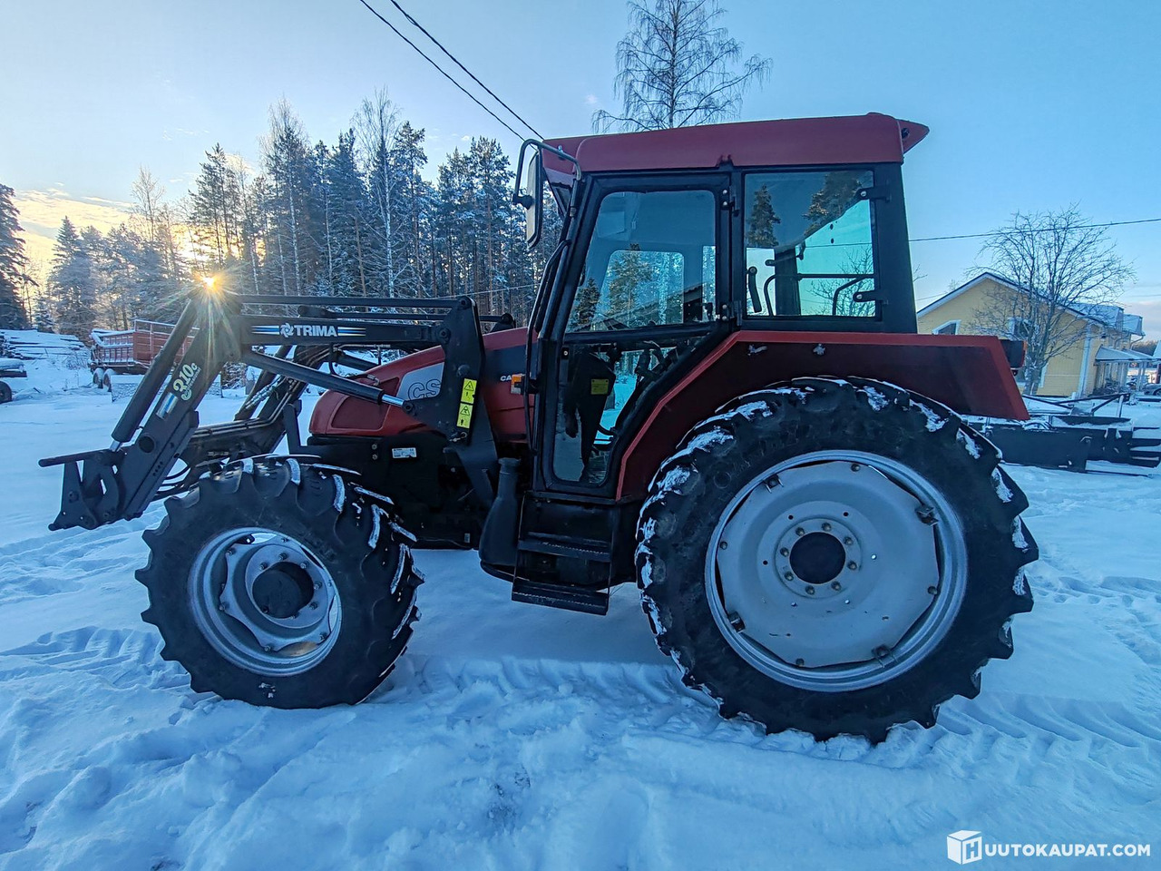 Case IH CS75 traktori etukuormaajalla, 3912H, 2003, Alajärvi - Трактор: слика 1 Case IH CS75 traktori etukuormaajalla, 3912H, 2003, Alajärvi - Трактор: слика 1