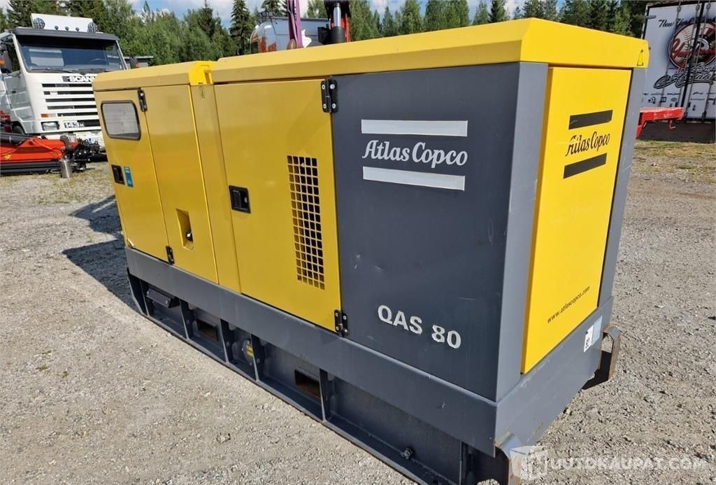Atlas Copco QAS 80, 2016, 4 172 h, generaattori, Siilinjärvi - Градежна машина: слика 1 Atlas Copco QAS 80, 2016, 4 172 h, generaattori, Siilinjärvi - Градежна машина: слика 1