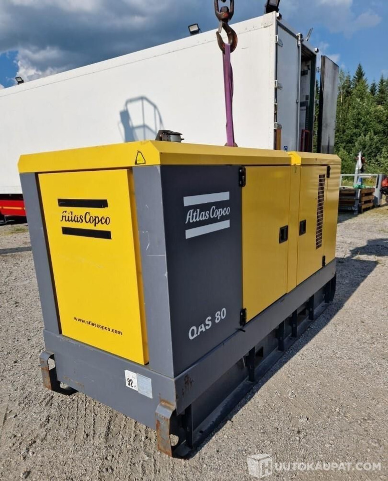 Atlas Copco QAS 80, 2016, 4 172 h, generaattori, Siilinjärvi - Градежна машина: слика 3 Atlas Copco QAS 80, 2016, 4 172 h, generaattori, Siilinjärvi - Градежна машина: слика 3