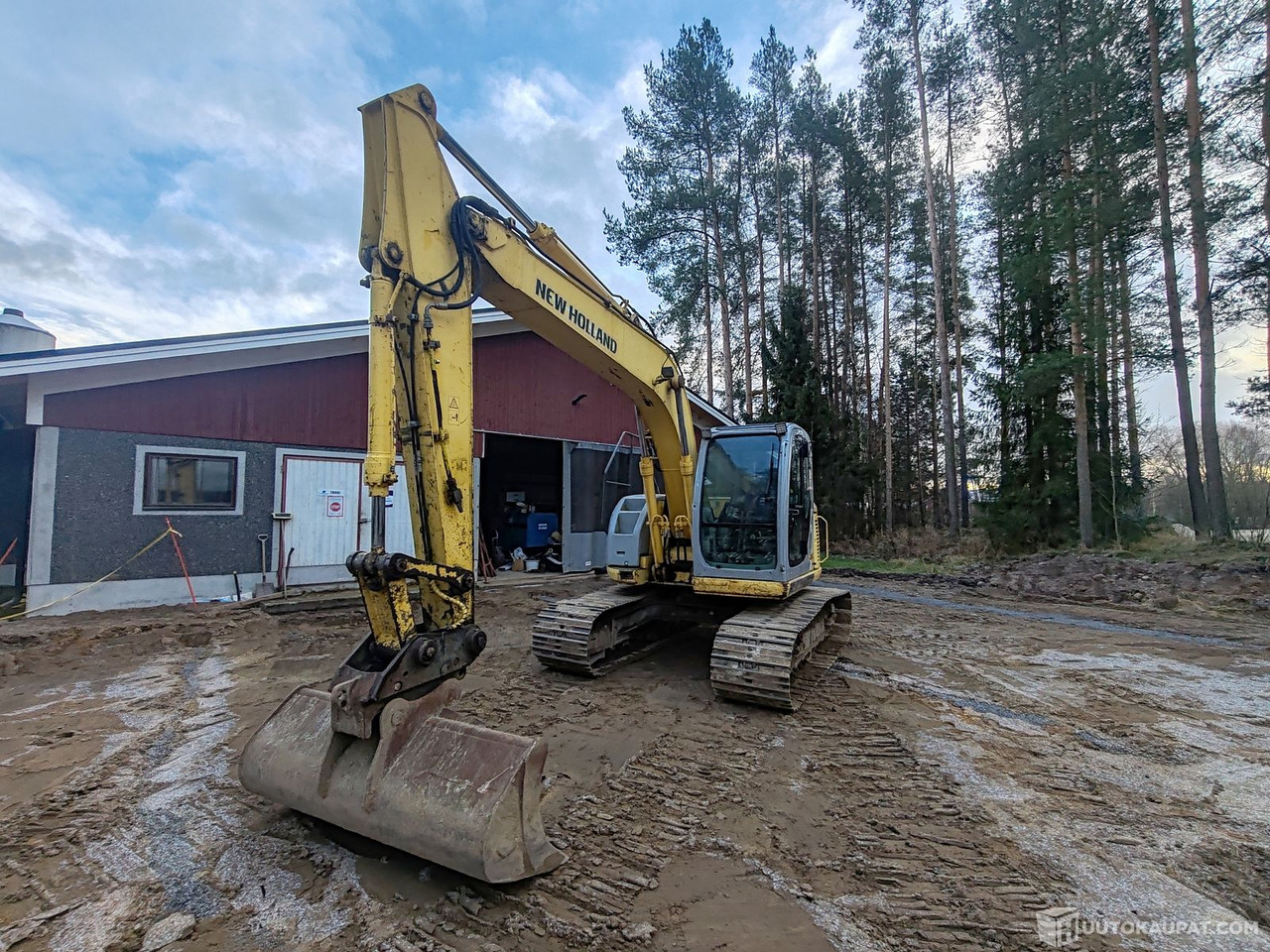 New Holland-Kobelco E135SR kaivinkone, 2006, Pedersöre - Багер гасеничар: слика 3 New Holland-Kobelco E135SR kaivinkone, 2006, Pedersöre - Багер гасеничар: слика 3