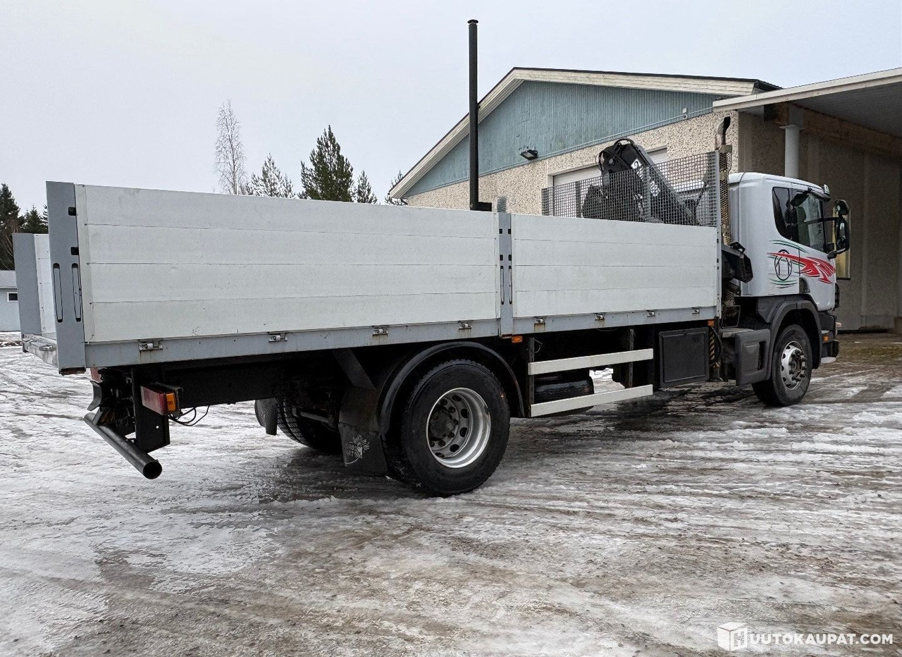 Scania G94 260 hp, 4x2, with HIAB crane and aluminium-sided flatbed, 2001, Kurikka - Камион со платформа, Камион со кран: слика 4 Scania G94 260 hp, 4x2, with HIAB crane and aluminium-sided flatbed, 2001, Kurikka - Камион со платформа, Камион со кран: слика 4