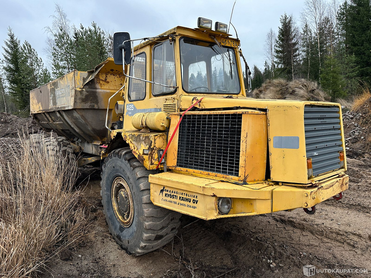 Volvo BM A25 6x6, 1991, Kurikka - Зглобен истоварувач: слика 4 Volvo BM A25 6x6, 1991, Kurikka - Зглобен истоварувач: слика 4