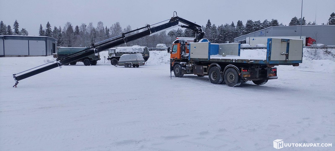 Volvo FM7, 1999, Kajaani - Камион со платформа, Камион со кран: слика 2 Volvo FM7, 1999, Kajaani - Камион со платформа, Камион со кран: слика 2