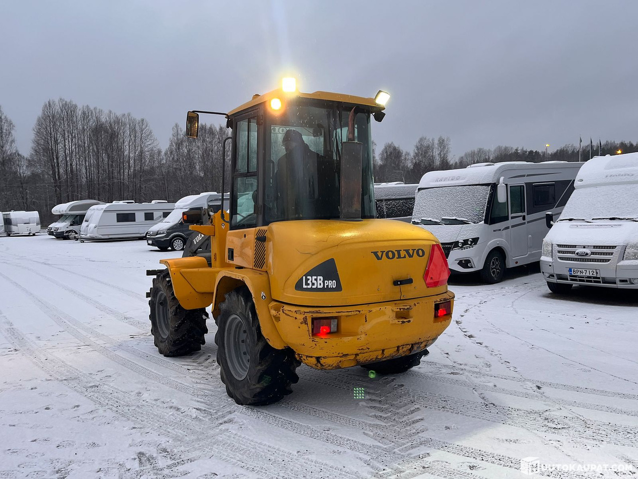 Volvo L35B Pro wheel loader with opening bucket and pallet forks, 2005, Vihti - Натоварувач на тркала: слика 4 Volvo L35B Pro wheel loader with opening bucket and pallet forks, 2005, Vihti - Натоварувач на тркала: слика 4