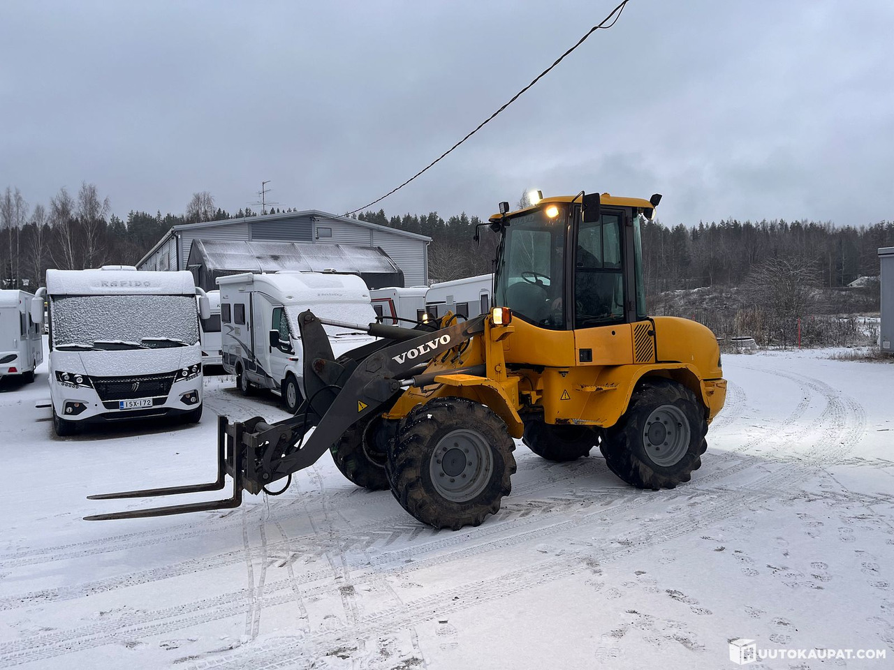 Volvo L35B Pro wheel loader with opening bucket and pallet forks, 2005, Vihti - Натоварувач на тркала: слика 2 Volvo L35B Pro wheel loader with opening bucket and pallet forks, 2005, Vihti - Натоварувач на тркала: слика 2