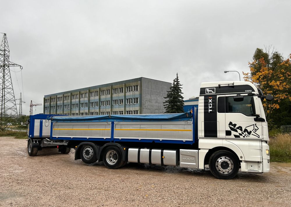 MAN TGX Tandem 1m burty TOP KOMPLET / ALUFELGI / zarejestrowany gotowy do pracy / przyczepa 18t / FULL OPCJA / 26.420 26.460 26.500 26.400 26.440 26.480 26.510 460 500 - Друга машина: слика 2 MAN TGX Tandem 1m burty TOP KOMPLET / ALUFELGI / zarejestrowany gotowy do pracy / przyczepa 18t / FULL OPCJA / 26.420 26.460 26.500 26.400 26.440 26.480 26.510 460 500 - Друга машина: слика 2
