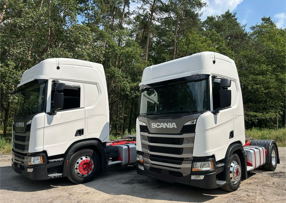 Scania R450 NAUKA JAZDY RETARDER STANDARD 7300kg / DOBRA POD WYWROTKĘ / KLIMA POSTOJOWA z Niemiec HYDRAULIKA - Камион влекач: слика 1 Scania R450 NAUKA JAZDY RETARDER STANDARD 7300kg / DOBRA POD WYWROTKĘ / KLIMA POSTOJOWA z Niemiec HYDRAULIKA - Камион влекач: слика 1