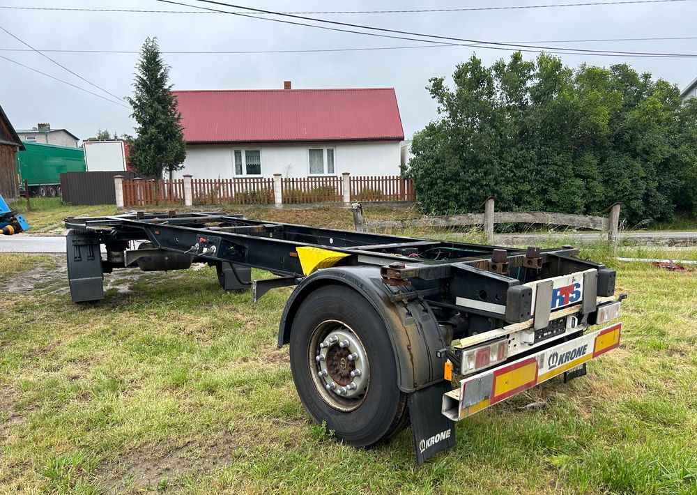 Krone 2020 BDF z Niemiec KRONE STANDARD 385/65 super stan 20’ - Транспортер на контејнер/ Приколка со променливо тело: слика 4 Krone 2020 BDF z Niemiec KRONE STANDARD 385/65 super stan 20’ - Транспортер на контејнер/ Приколка со променливо тело: слика 4