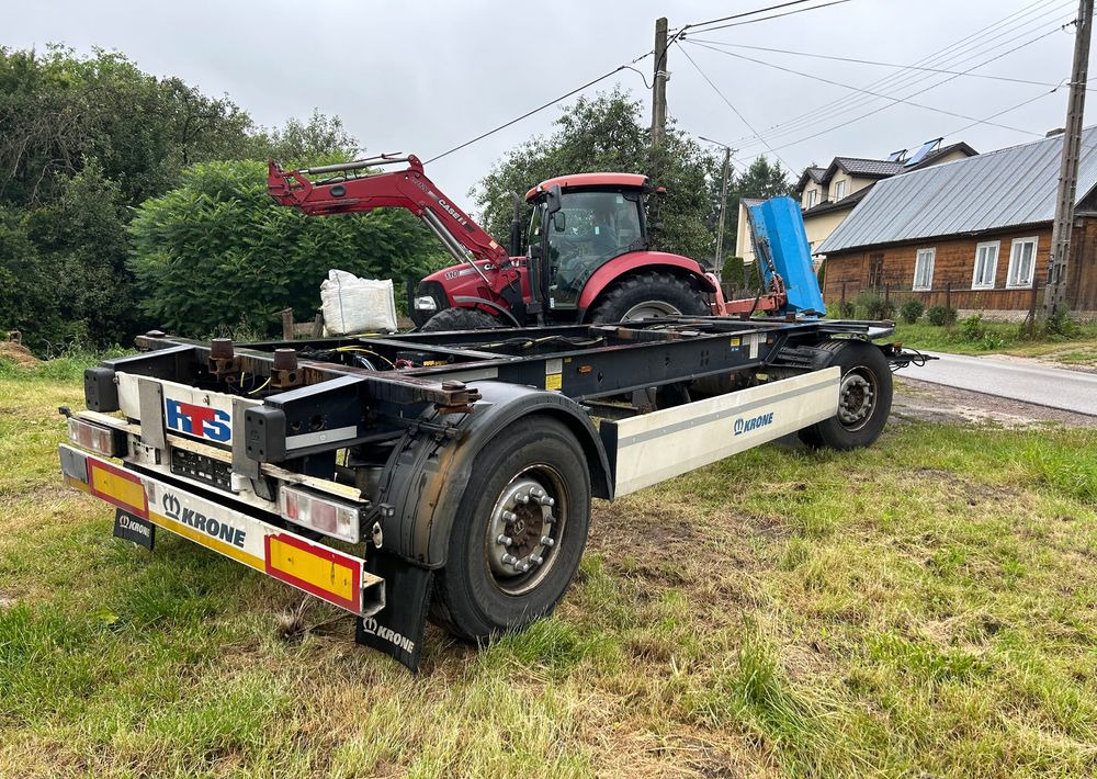 Krone 2020 BDF z Niemiec KRONE STANDARD 385/65 super stan 20’ - Транспортер на контејнер/ Приколка со променливо тело: слика 1 Krone 2020 BDF z Niemiec KRONE STANDARD 385/65 super stan 20’ - Транспортер на контејнер/ Приколка со променливо тело: слика 1