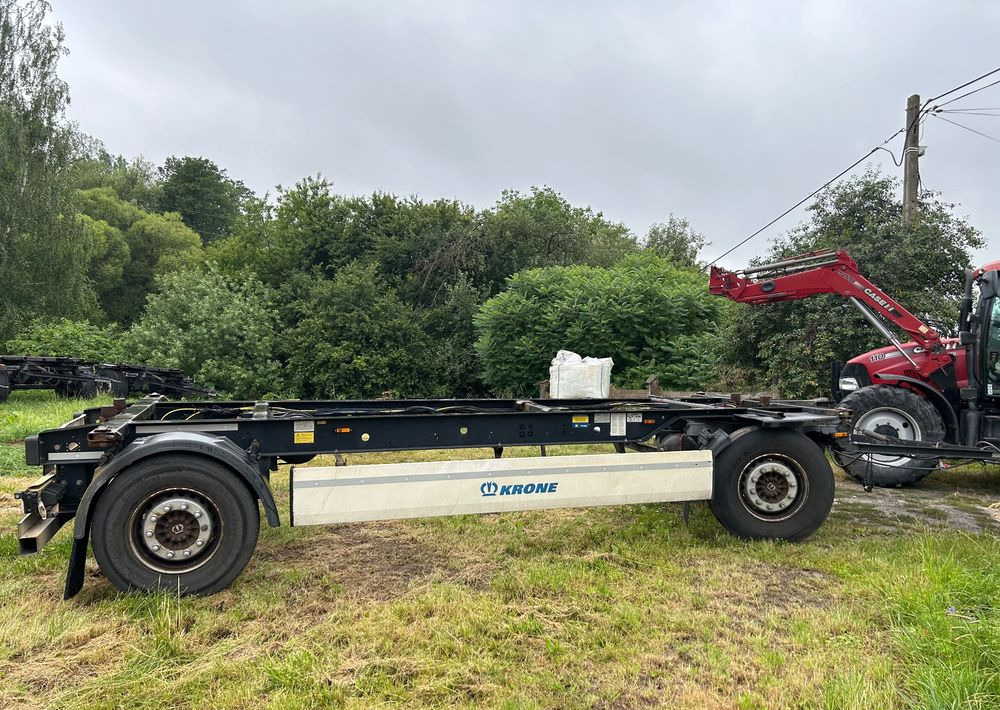 Krone 2020 BDF z Niemiec KRONE STANDARD 385/65 super stan 20’ - Транспортер на контејнер/ Приколка со променливо тело: слика 3 Krone 2020 BDF z Niemiec KRONE STANDARD 385/65 super stan 20’ - Транспортер на контејнер/ Приколка со променливо тело: слика 3