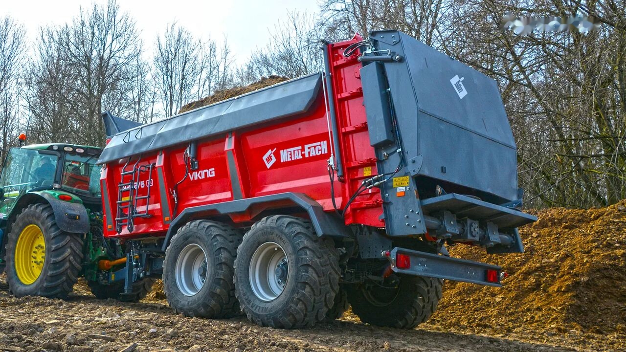 Metal-Fach N272/3 14t Viking Verti - Распрскувач на арско ѓубриво: слика 1 Metal-Fach N272/3 14t Viking Verti - Распрскувач на арско ѓубриво: слика 1