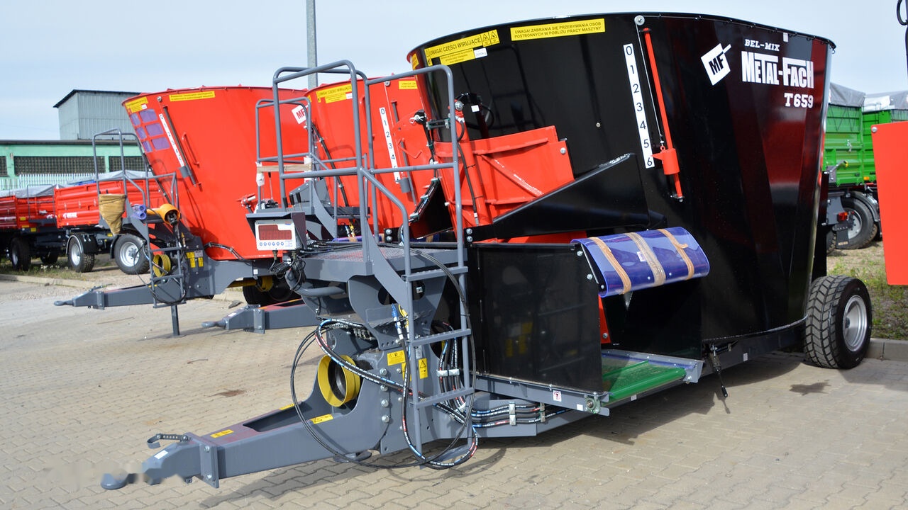 Metal-Fach T659 BELMIX - Вагон за мешање сточна храна: слика 3 Metal-Fach T659 BELMIX - Вагон за мешање сточна храна: слика 3