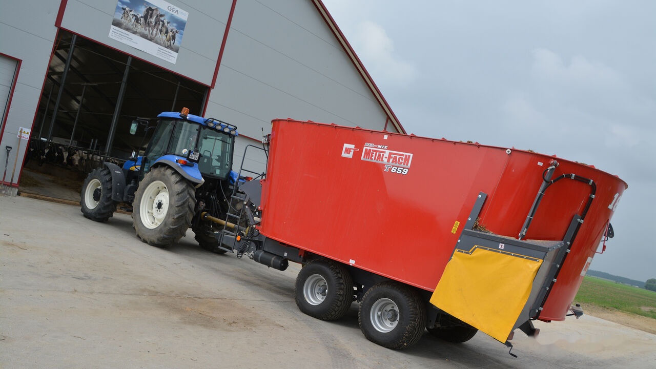 Metal-Fach T659 - BELMIX - Вагон за мешање сточна храна: слика 1 Metal-Fach T659 - BELMIX - Вагон за мешање сточна храна: слика 1