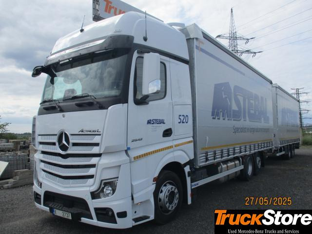 Mercedes-Benz Actros 2542 - Камион со церада: слика 2 Mercedes-Benz Actros 2542 - Камион со церада: слика 2