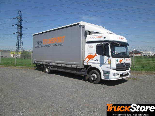 Mercedes-Benz Atego 1227 L - Камион сандучар: слика 1 Mercedes-Benz Atego 1227 L - Камион сандучар: слика 1