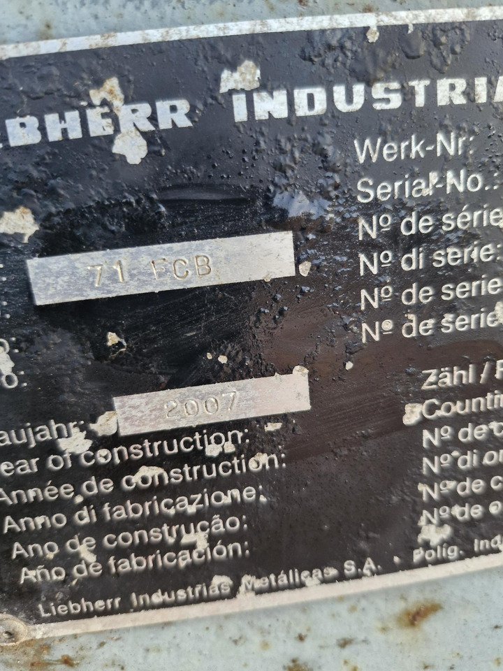Liebherr 71EC B kreuz 3,80x3,80m - Кран: слика 2 Liebherr 71EC B kreuz 3,80x3,80m - Кран: слика 2