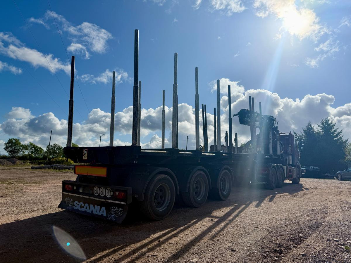 Камион влекач Scania R 650 A6x4HA V8 GRUE PALFINGER EPSILON S300L98 HPLS: слика 7