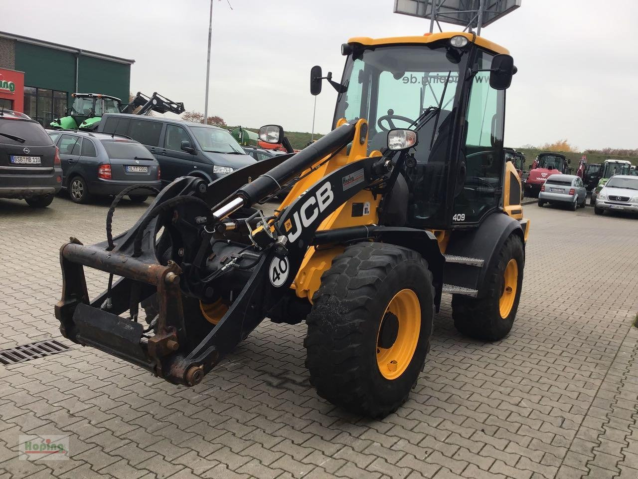 JCB 409 - Натоварувач на тркала: слика 4 JCB 409 - Натоварувач на тркала: слика 4