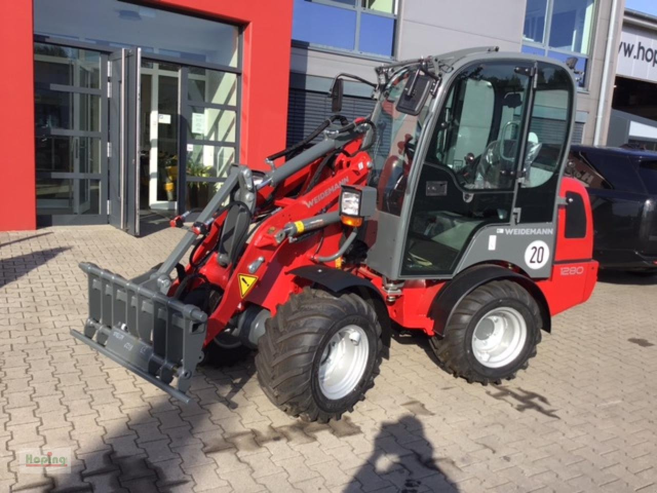 Weidemann 1280 - Натоварувач на тркала: слика 2 Weidemann 1280 - Натоварувач на тркала: слика 2