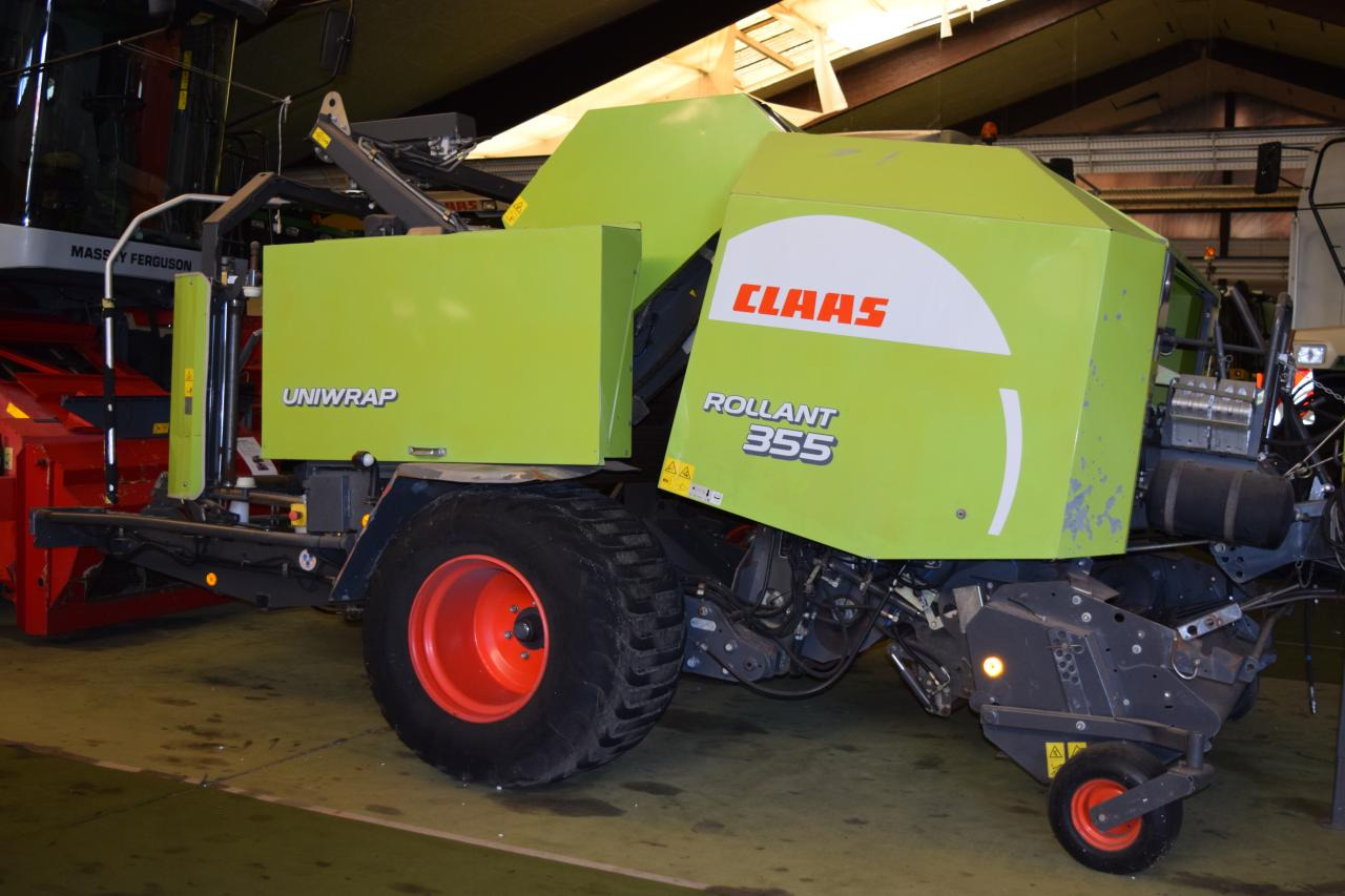 CLAAS Rollant 355 RC Uniwrap - Балирка за тркалезни бали: слика 2 CLAAS Rollant 355 RC Uniwrap - Балирка за тркалезни бали: слика 2