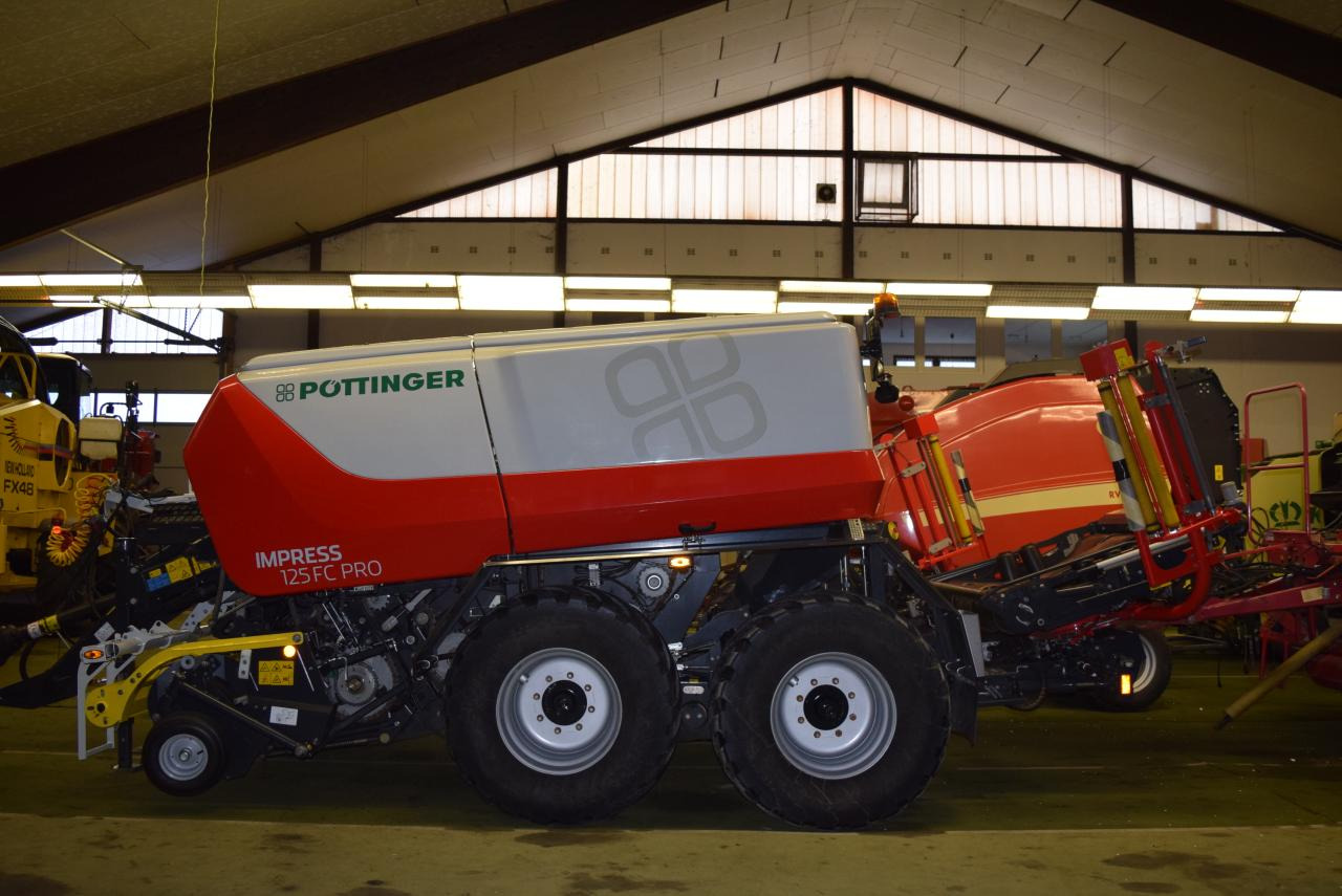 Pöttinger Impress 125 FC Pro *Press-Wickelkombinationen* - Балирка за тркалезни бали: слика 4 Pöttinger Impress 125 FC Pro *Press-Wickelkombinationen* - Балирка за тркалезни бали: слика 4