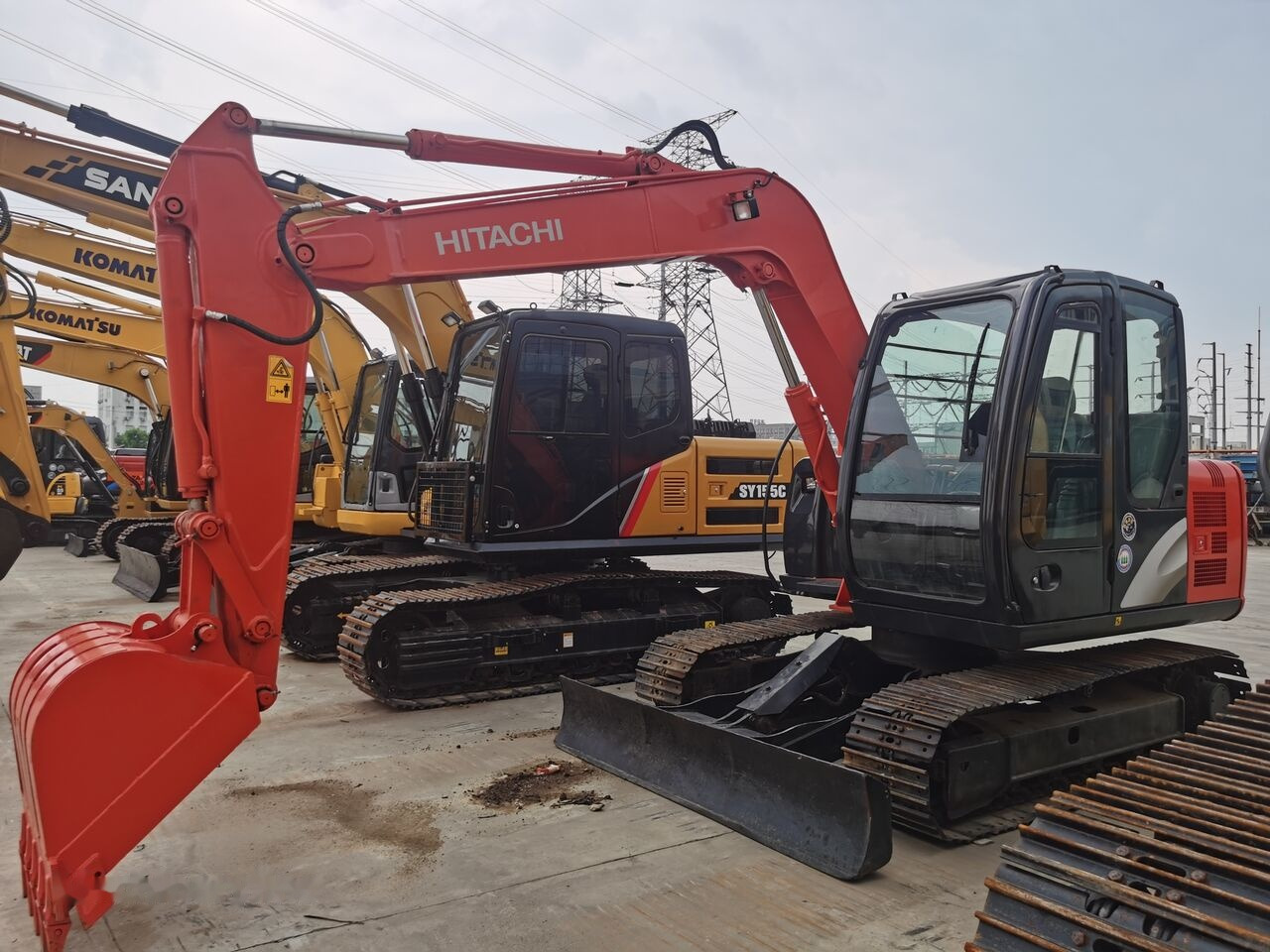 Hitachi ZX70 - Мини багер: слика 3 Hitachi ZX70 - Мини багер: слика 3