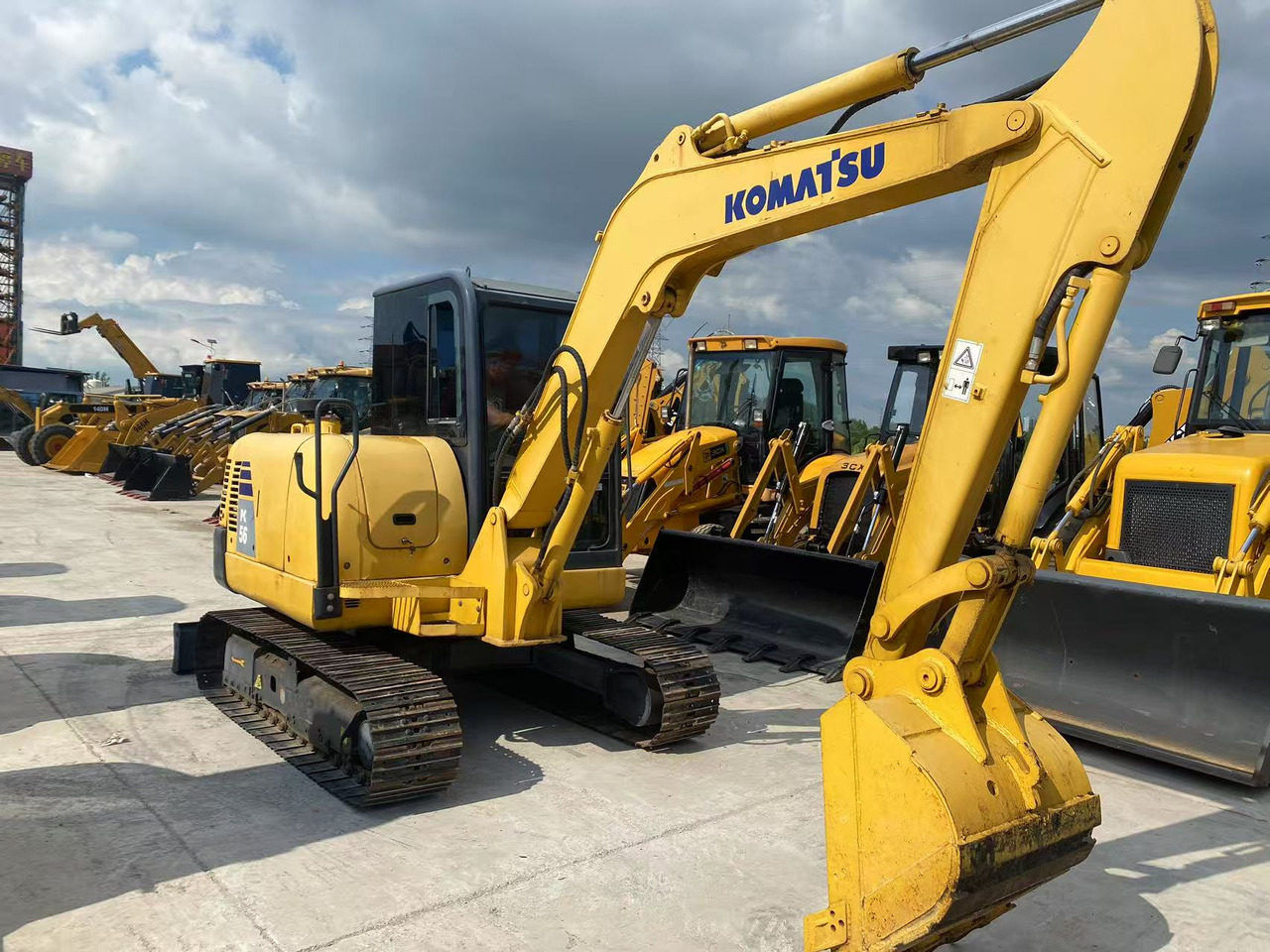 KOMATSU PC56-7 - Мини багер: слика 4 KOMATSU PC56-7 - Мини багер: слика 4