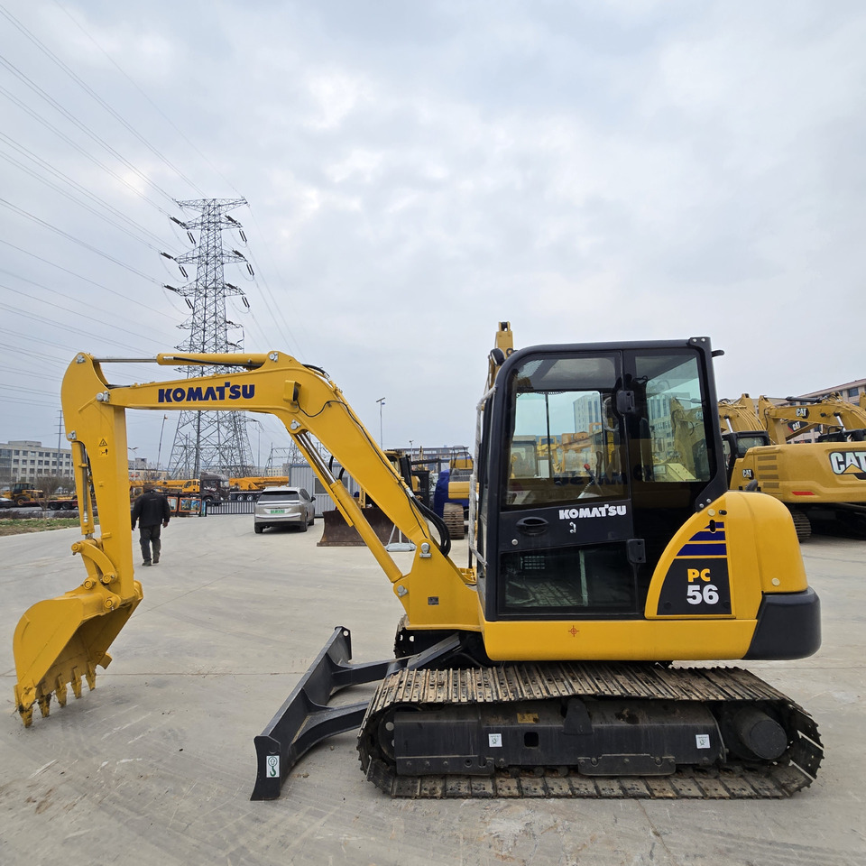 KOMATSU PC56 - Мини багер: слика 1 KOMATSU PC56 - Мини багер: слика 1