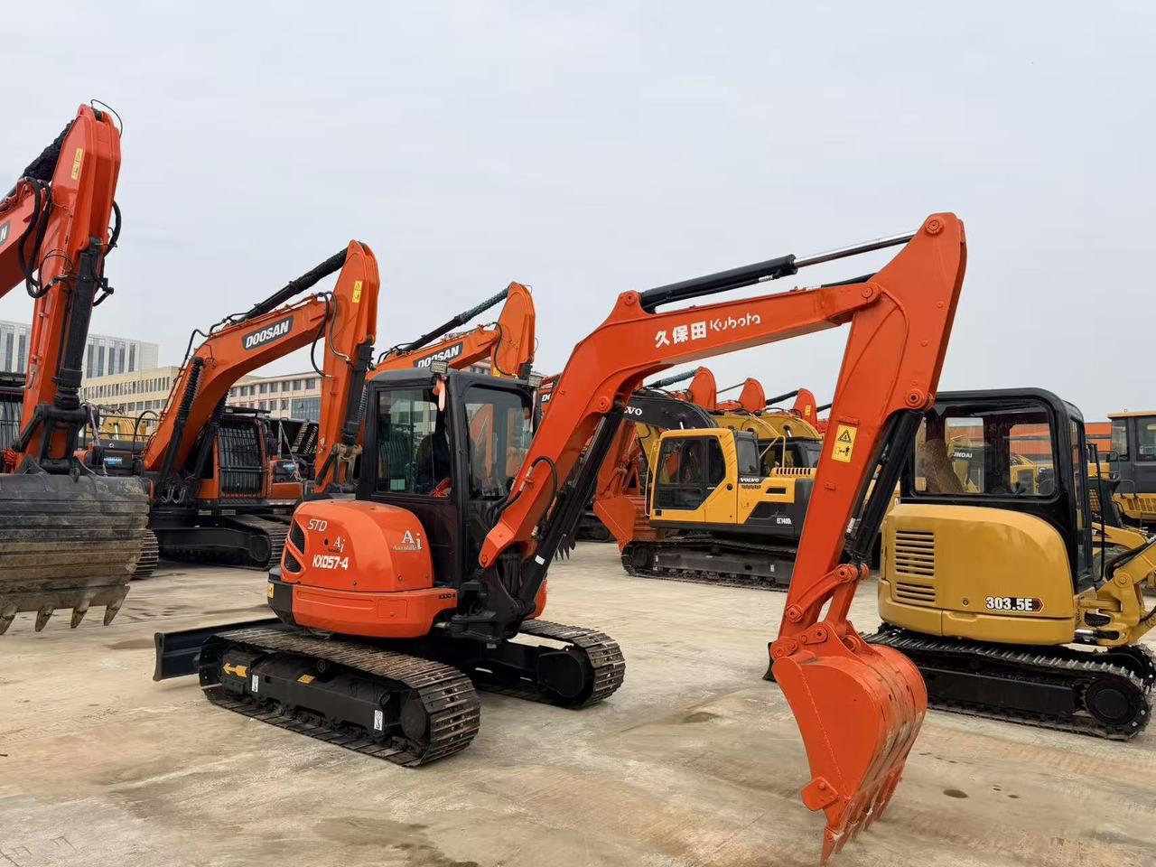 KUBOTA KX057-4 - Мини багер: слика 1 KUBOTA KX057-4 - Мини багер: слика 1