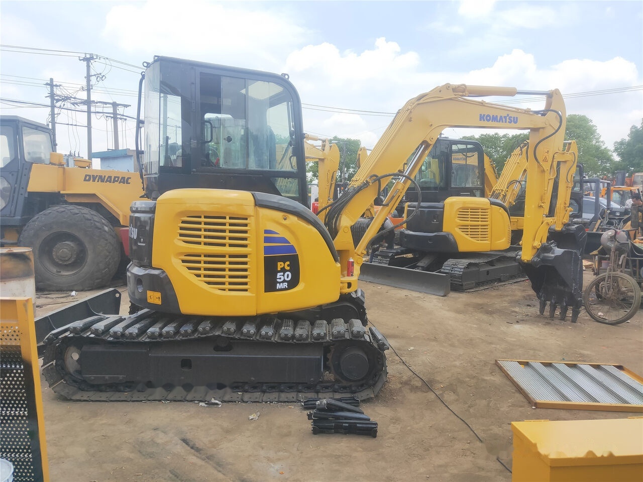 Komatsu PC50MR - Мини багер: слика 1 Komatsu PC50MR - Мини багер: слика 1