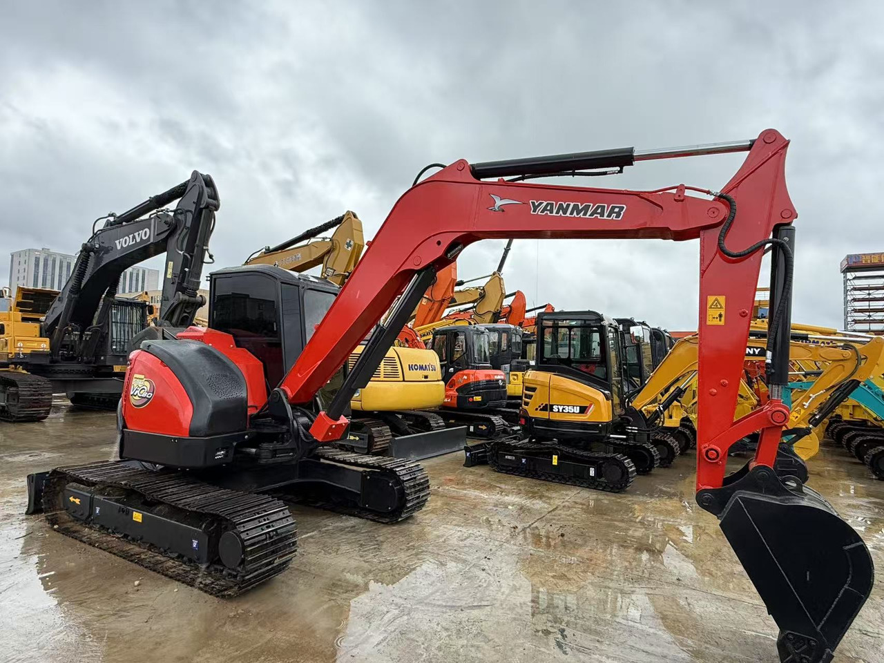 YANMAR VIO55 - Мини багер: слика 2 YANMAR VIO55 - Мини багер: слика 2