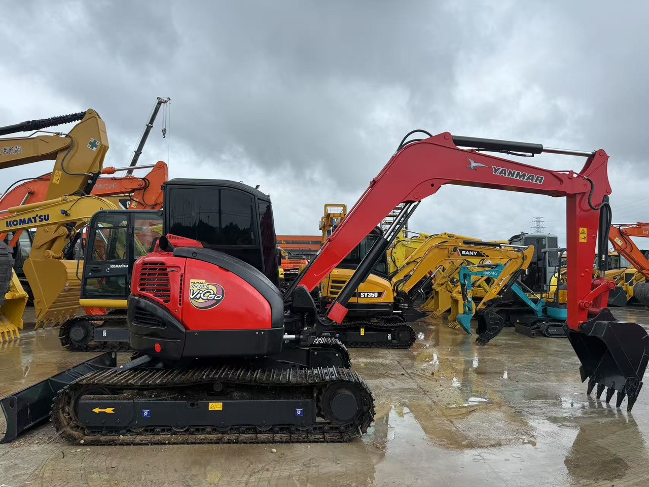 YANMAR VIO80 - Мини багер: слика 4 YANMAR VIO80 - Мини багер: слика 4