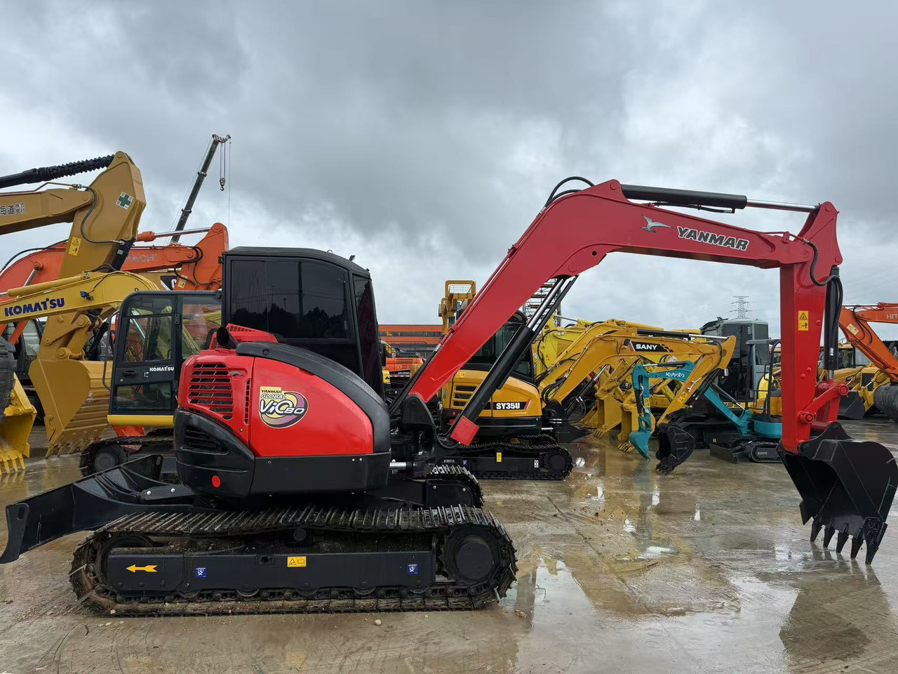 YANMAR VIO80 - Мини багер: слика 5 YANMAR VIO80 - Мини багер: слика 5