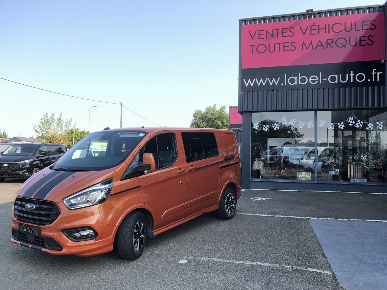 FORD Transit Custom CABINE APPROFONDIE 2.0 EcoBlue 170CH BVA - Товарно комбе: слика 5 FORD Transit Custom CABINE APPROFONDIE 2.0 EcoBlue 170CH BVA - Товарно комбе: слика 5