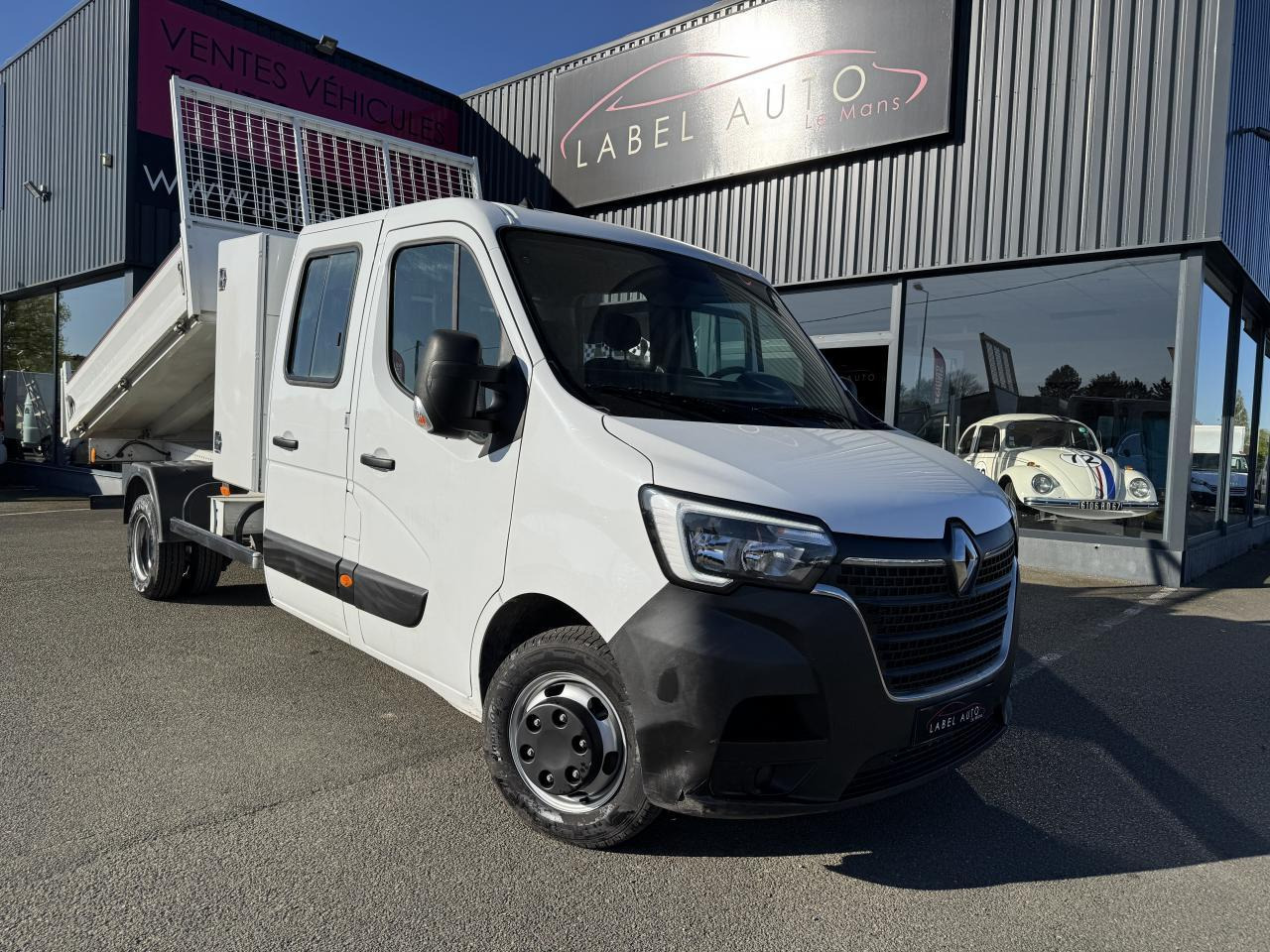 Renault Master RENAULT 3T5 BENNE + COFFRE RJ DOUBLE CABINE 6 PL 2.3 DCI 130 CH CONFORT + GPS + REGUL + CLIM - Комби кипер: слика 2 Renault Master RENAULT 3T5 BENNE + COFFRE RJ DOUBLE CABINE 6 PL 2.3 DCI 130 CH CONFORT + GPS + REGUL + CLIM - Комби кипер: слика 2